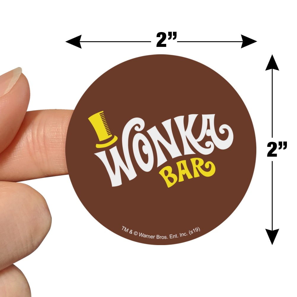 Willy Wonka Candy Bar Wrapper Template