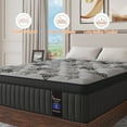 thumbnail image 5 of Full Mattress Viscountess 14" Hybrid Mattress in a Box with Gel Memory Foam Full Bed Euro Top Medium Firm Adult, 5 of 12