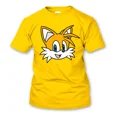 thumbnail image 1 of Playera Personaje Tails Colitas Clasico Todas Las Tallas, 1 of 4