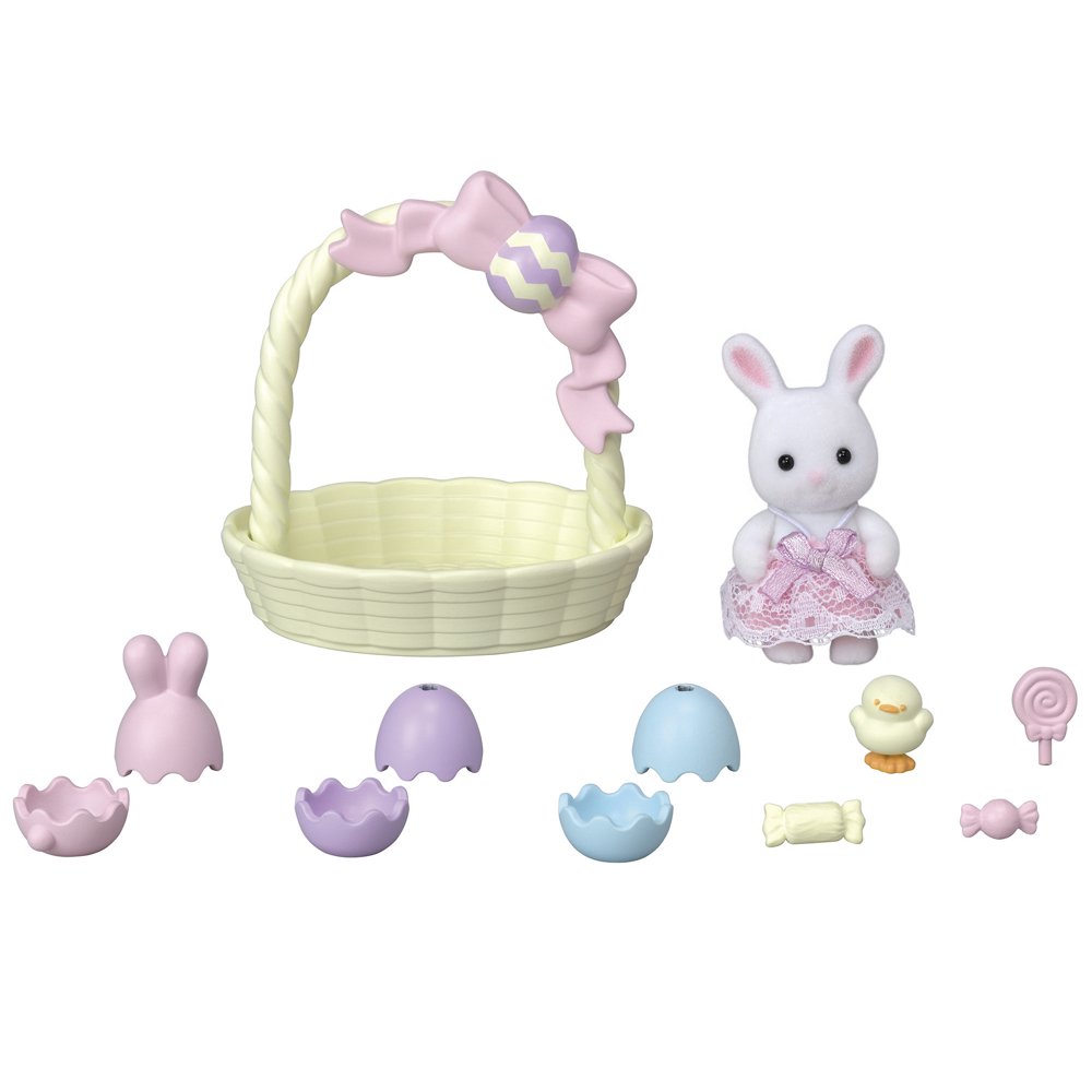 Calico Critters Hoppin' Easter Set, Limited Edition Playset with Figure