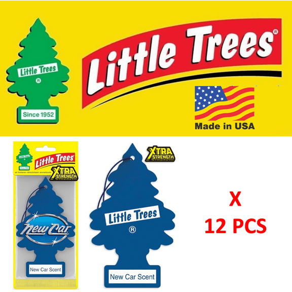 New Car Extra Strength Little Trees Air Freshener 10689 Pack of 12