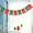A, variant on 118 Inch Christmas Tree Banner Flags with Battery Operated Mini LED Fairy Lights Rustic Banner Garland Bunting for Fireplace Christmas Party Supplies