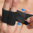 thumbnail image 3 of WUSUOWEI 2PCS Finger Splint Wraps,1.7 Inch,Reusable Finger Tape,Adjustable Finger Brace and Trigger,Finger Splints,Finger Support,Compression Finger Sleeves for Tendonitis,Sports,Volleyball, 3 of 9
