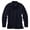 NAVY, variant on Edwards Dry-mesh Long Sleeve Polo, L, RED
