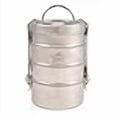 thumbnail image 3 of 4 Tier Indian-Tiffin Stainless Steel Small to Medium Tiffin Lunch Box, 3 of 4