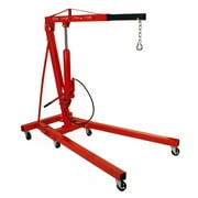 Dragway Tools 2 Ton Folding Air Hydraulic Engine Hoist Cherry Picker Shop Crane