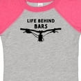 thumbnail image 4 of Inktastic Life Behind Bars Mountain Bike Boys or Girls Baby Bodysuit, 4 of 5