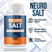 Neuro Salt Advanced Brain Support Formula Supplement NeuroSalt 60 Capsules
