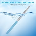 thumbnail image 4 of Uxcell 1-Pack Telescopic Handheld Flagpoles, 5.2ft/1.6m Stainless Steel Handheld Portable Extendable Flagpole [Light Blue], 4 of 7