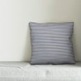 thumbnail image 2 of Creative Products Ticking Stripes in Blue 16x16 Spun Poly Pillow, 2 of 2