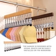 thumbnail image 2 of CHICHUMID 2Pcs Wooden Hanger with Clips for Clothes Drying and Home Use, 2 of 7