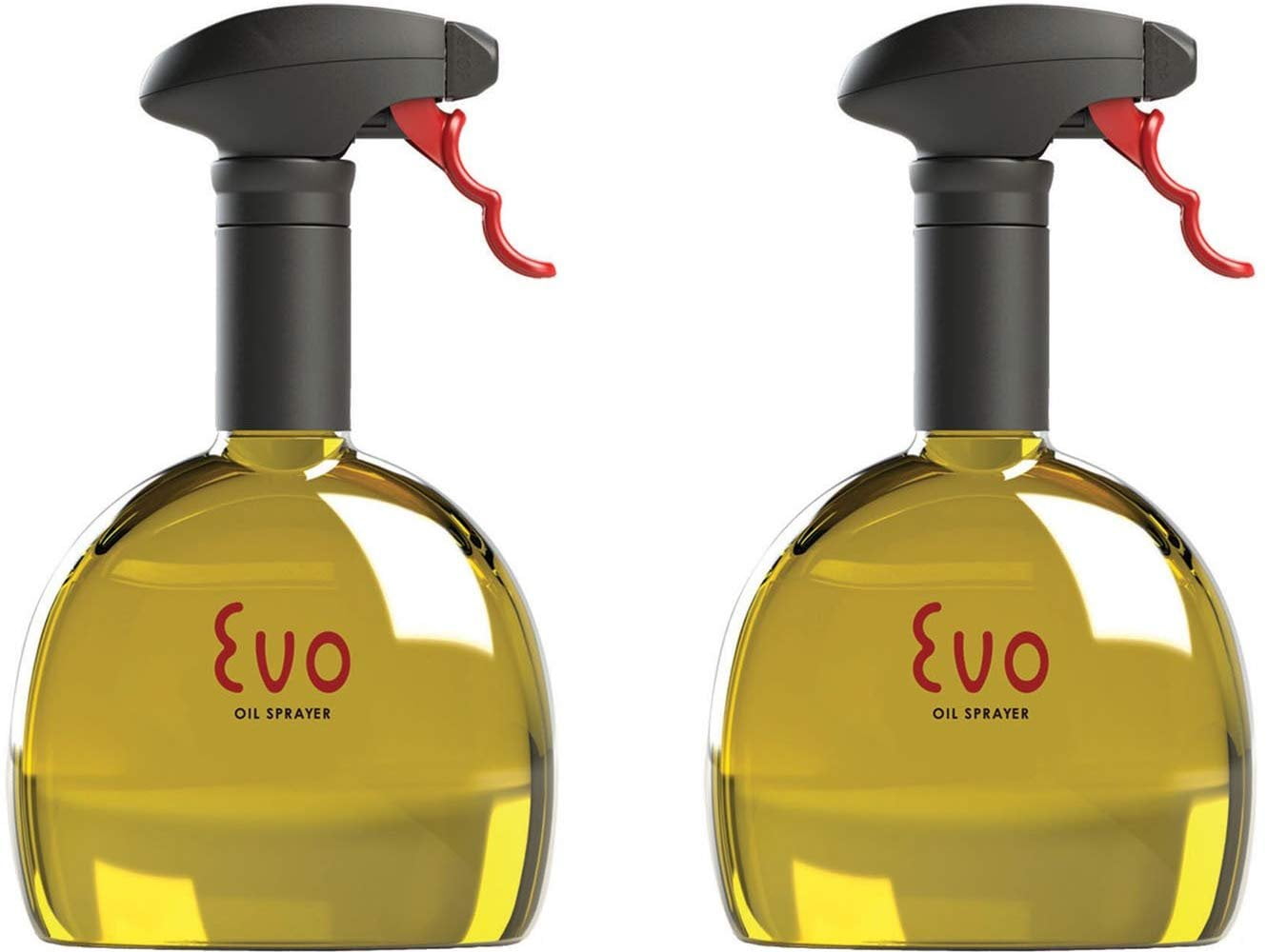Evo Oil Sprayer Bottle, NonAerosol for Olive Oil and Cooking Oils, 18