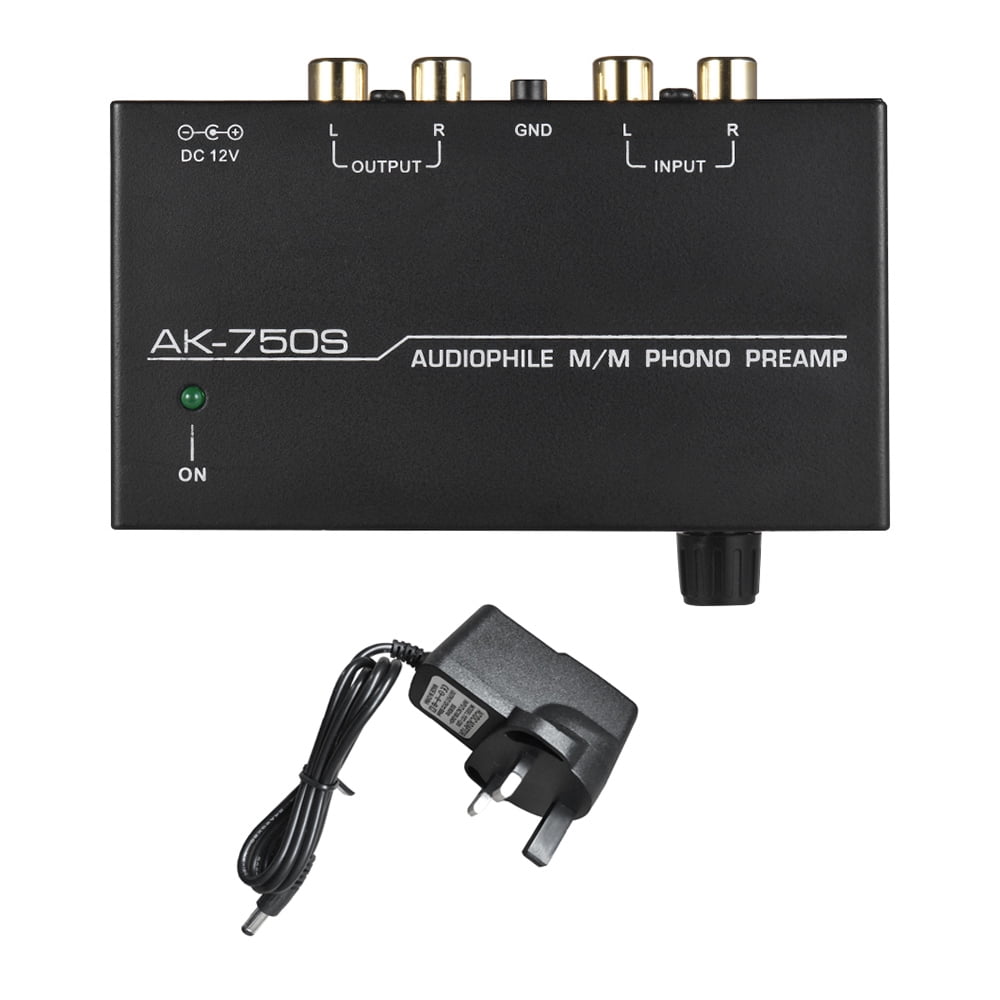 Buy Audiophile M/M Phono Preamp Preamplifier with Level Controls RCA