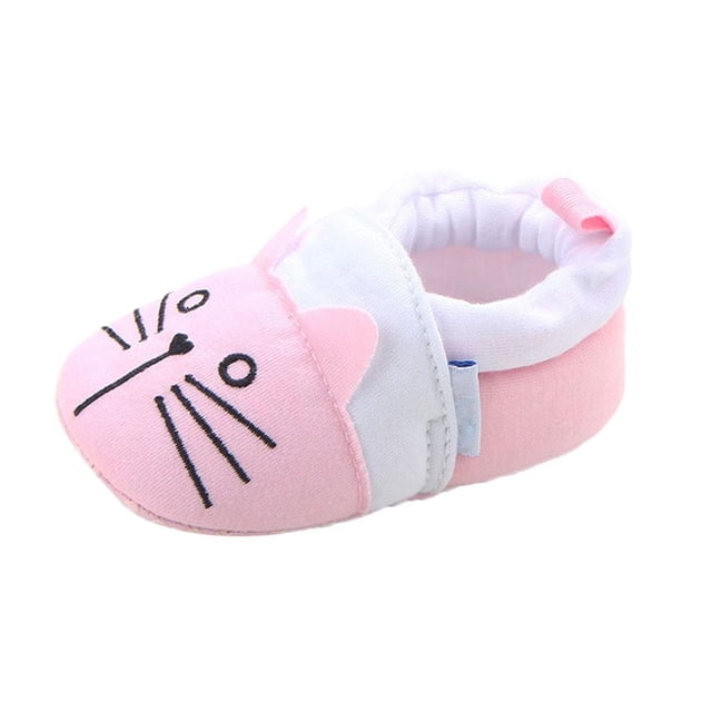 Cute Cartoon l Unisex Kids Soft Sole Zapatos De Bebé Gato - 11cm Zulema Zapatos antideslizantes para niños