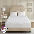thumbnail image 5 of Pemberly Row Microfiber Heated Mattress Pad with 3M Moisture Treatment in White, 5 of 13