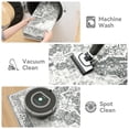 thumbnail image 7 of Buganda 8'x10' Area Rugs for Living Room, Vintage Distress Print Pattern Carpet, Non-Slip Rugs for Bedroom Dining Room, Grey, 7 of 7