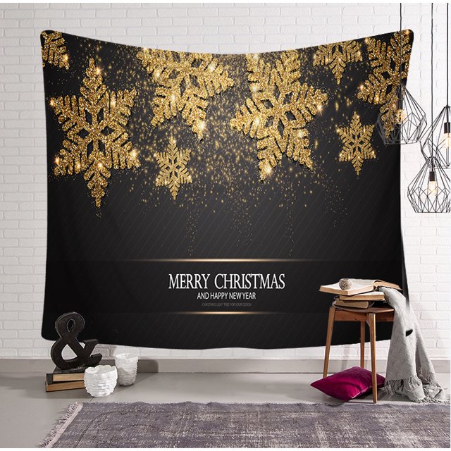 Tapiz de Navidad Árbol de Navidad Tela de Papá Noel Tela de pared Calcetines de Navidad Regalo de Navidad Tapiz colgante de pared Sailing Electrónica