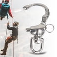thumbnail image 3 of Sapping Snap Hook, Moontaining Rock Cliping Backle 316 Rotación De Acero Inoxidable Conexión Rápida Catabinador De Gancho Snap Snap Hook Para Acampar De Viajes Al Aire, 3 of 7