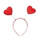 thumbnail image 2 of Diadema de moda de celebridades de Internet, diadema de seda con lentejuelas rojas para el día de San Valentín, sombrero de fiesta de cumpleaños, accesorios para el cabello, 2 of 6