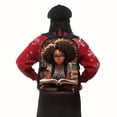 thumbnail image 2 of Chic Afro Reading Nook Print Backpack Lightweight, Durable Polyester Bag with Detachable Straps for Teens & Students, 2 of 7