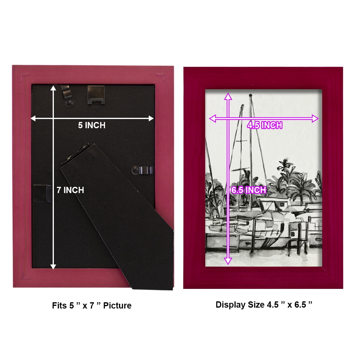 Neutral Tropics IV - Framed Print w/glass - Cherry Red