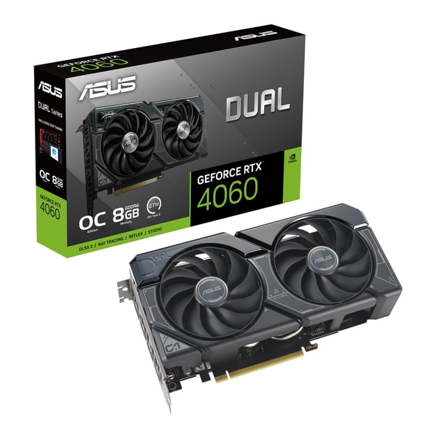 Tarjeta gráfica ASUS Dual GeForce RTX 4060 OC 8GB GDDR6