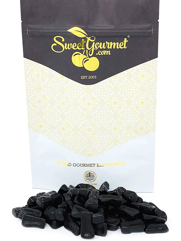 SweetGourmet Premium Licorice Cats Dutch Sweet Black Licorice 1
