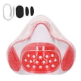 thumbnail image 4 of Disfraz de respirador, respirador antivaho, cubierta facial para PC, protector facial, uso conveniente, 4 of 14