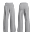 thumbnail image 3 of JYnXIANTI Womens High Waisted Pants Lightweight Pleated Front Pants Loose Athletic Running Trousers with Pockets for Women, 3 of 6
