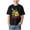 H8-Black, variant on sdbrld Boys Christmas Short Sleeve Graphic Crewneck T-Shirt for Kids Holiday Black Sizes 9-10 Years