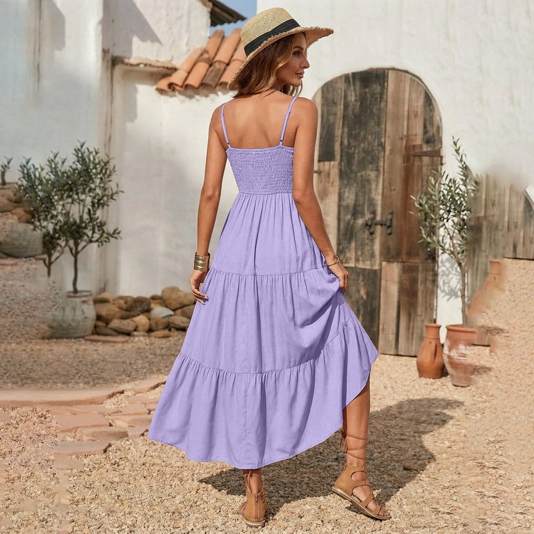 purple boho maxi dress Buy Roman Purple Boho Floral Print Smock Maxi Dress from Next USA