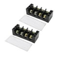 thumbnail image 3 of Terminal Block, High Temperature Resistance TBC Fixed Type PC Iron Terminal Strip 2 Pcs  for Bridges 3 Bits 1003,4 Bits 1004, 3 of 7