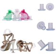 thumbnail image 3 of 12 Pares De Protectores De Tacón Alto, Tapas De Tacón De Aguja Transparentes, 3 Tamaños De Puntas De Tacón Alto Transparentes, Perfecto para Césped, Bodas, Ocasiones Formales, 3 of 5