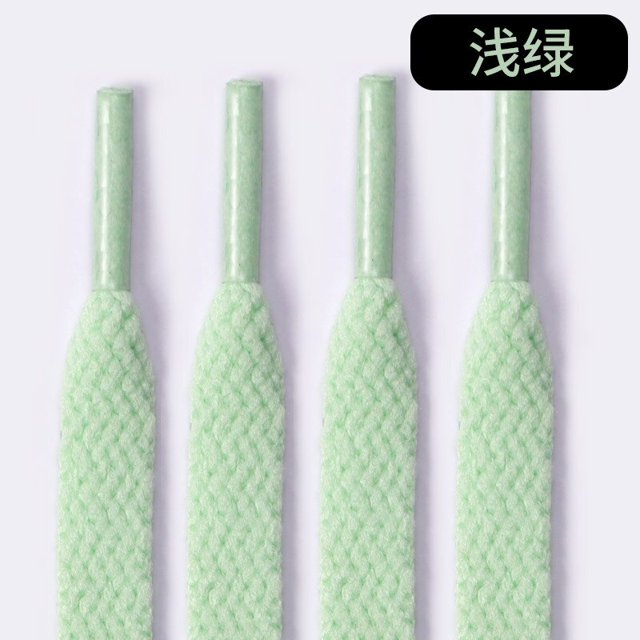 Cordones de tela para zapatillas de deporte, cordones planos suaves de 8mm, 60-160cm, 1 par, venta al por mayor