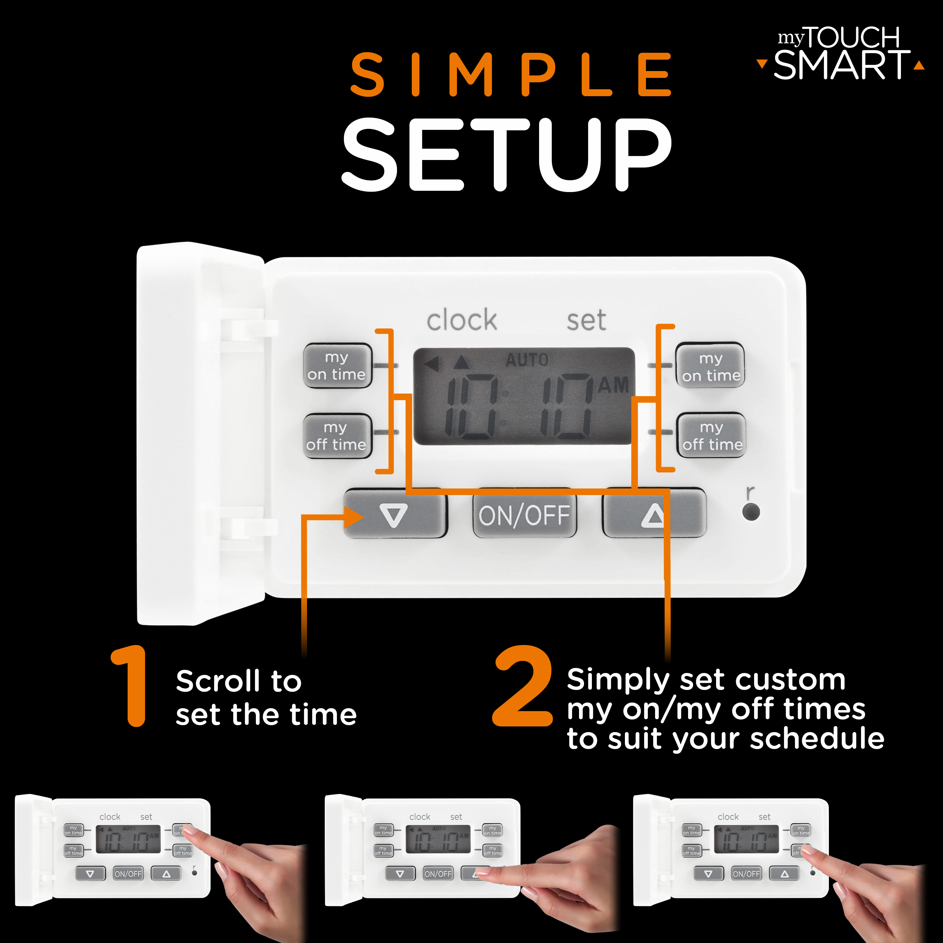 myTouchSmart Digital Plug-in Timer with 24-Hour Cycle photo 6