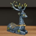 thumbnail image 5 of Estatuilla de resina, estatua artística de coche, artesanía, decoración de coche, adorno de escritorio, escultura de Animal para amantes de los animales, mesa para sala de estar, 5 of 5