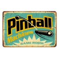 thumbnail image 1 of Aoyego Pinball Tin Sign Pinball Game Room Vintage Metal Tin Signs Para Cafeterías, Bares, Pubs, Tiendas, Decoración De Pared, Divertidos Carteles Retro Para Hombres Y Mujeres, 8 X 12 Pulgadas, 1 of 4