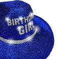 thumbnail image 4 of Fgnfyis Sparkly Western Cowboy Hat with Dazzling Bowler Design for Disco Party Events Blue One Size, 4 of 6