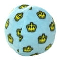 thumbnail image 4 of Mighty Ball Large Blue Durable Squeaky Plush No Stuff Dog Toy, 4 of 8