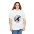 thumbnail image 3 of Flying Moon TRex Dinosaur Cycling Bicycle T-Shirt, 3 of 3
