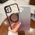 thumbnail image 2 of for iPhone 11 Case Glitter Magnetic Compatible with MagSafe Full Camera Lens Protection Luxury Plating Cute Bling Clear Shockproof Slim Phone Case for Women Girls (Silver), 2 of 14