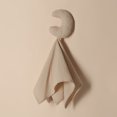 thumbnail image 3 of Toalla Para Apaciguar Al Bebé Baby Appease Towel Star Moon Toalla pacificadora infantil para regalo de bebé (Khaki Moon) Likrtyny libre de BPA, 3 of 6