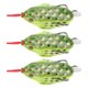 thumbnail image 2 of Cebo de pesca, 3 piezas de lentejuelas de silicona suave señuelo de pesca artificial cebo de pesca suave calidad superior, 2 of 14