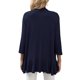 thumbnail image 4 of UKAP Cárdigan tipo Kimono para mujer, blusa con parte delantera abierta, blusa de manga 3/4, suéteres de verano con dobladillo alto y bajo para mujer, 4 of 7