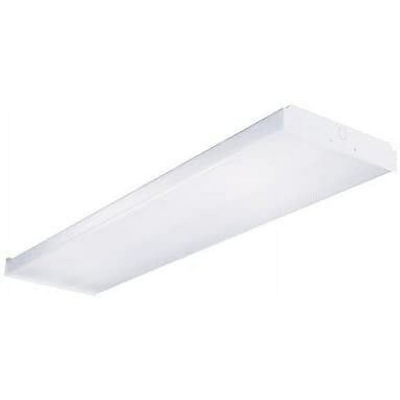 Metalux Fixture Utility Light 4 Ft. 120 V T8 Elect. White