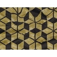 thumbnail image 5 of oneOone Rayon Gold Fabric Geometric Sewing Craft Projects Fabric Prints By Yard 56 Inch Wide, 5 of 5