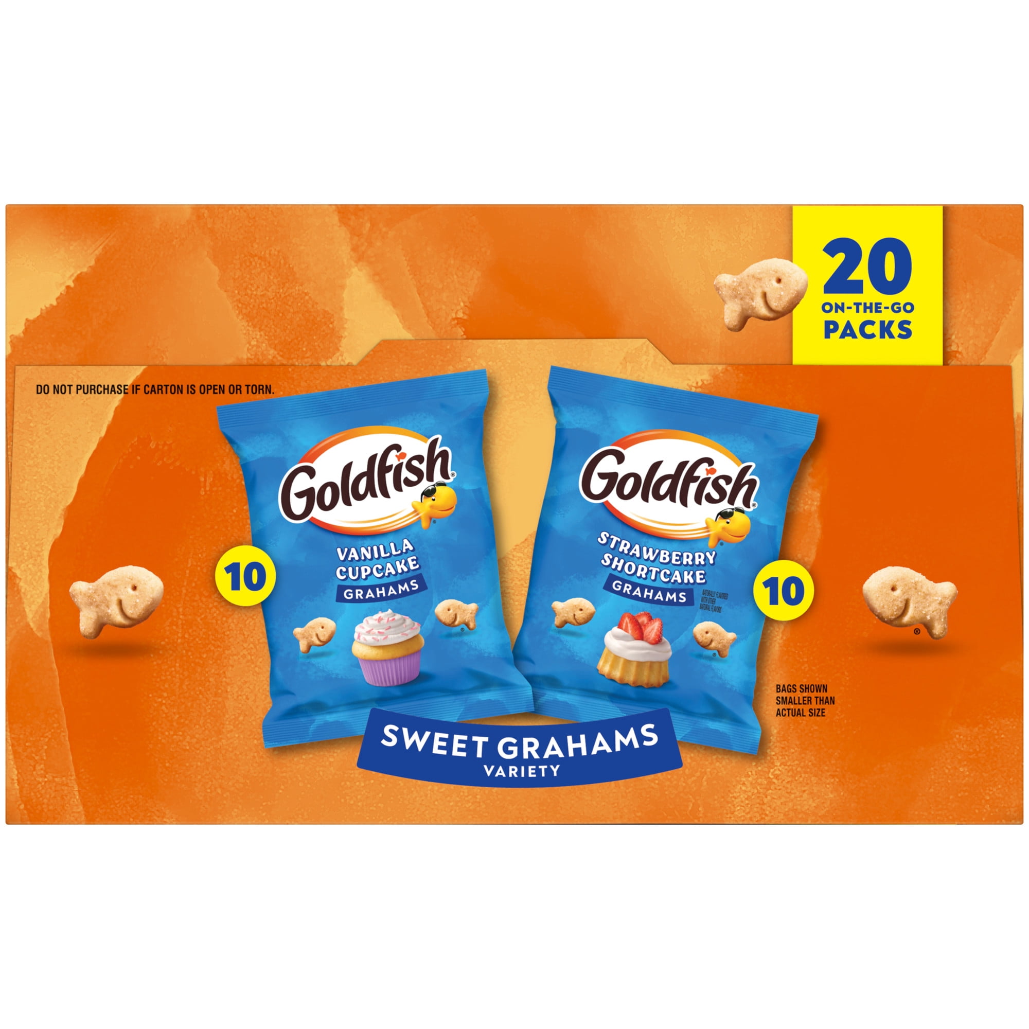 Goldfish Grahams Baked Graham Crackers Multipack, 20 Packs