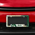 thumbnail image 2 of Milwaukee Basketball Buck's Chrome Metal License Plate Frame with Bold Tie Dye Design, 2 of 6