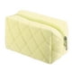 thumbnail image 1 of 1 Uds bolsa de maquillaje de viaje, soporte para brochas de maquillaje, bolsa organizadora de maquillaje, bolsa de almacenamiento de cosméticos, portátil, tela amarilla, 1 of 7