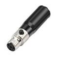 thumbnail image 1 of Adaptador de cable de audio mini de 4 pines, convertidor profesional de 4 pines hembra a macho para grabaciones de canto y podcasts., 1 of 9